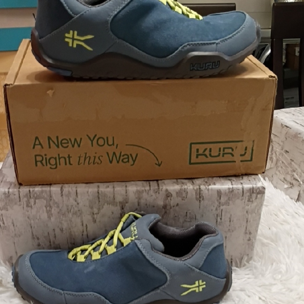 Kuru Chicane Women's Sz 8 Wide Orthopedic Plantar Fasciitis Hiking Trail Shoes